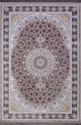Иранский прямоугольный ковёр G253 LIGHT-GRAY