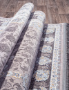 Иранский прямоугольный ковёр G253 LIGHT-GRAY