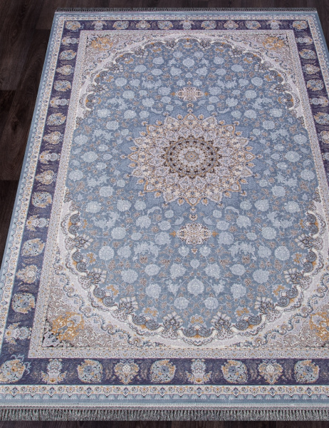 Иранский прямоугольный ковёр G253 Pale-Blue