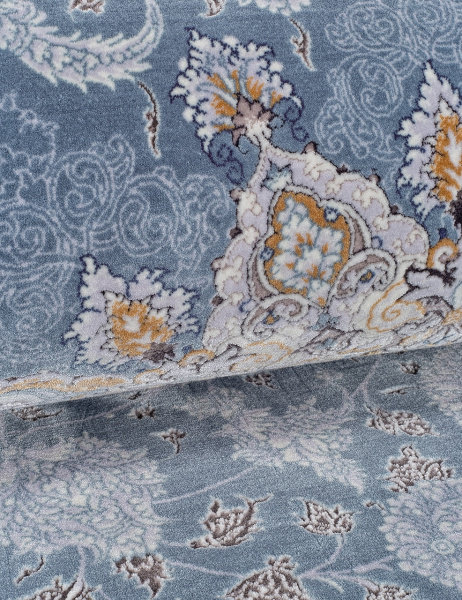 Иранский прямоугольный ковёр G253 Pale-Blue