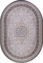 Иранский овальный ковёр G255 LIGHT GRAY
