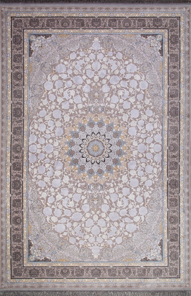 Иранский прямоугольный ковёр G255 LIGHT GRAY