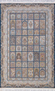 Иранский прямоугольный ковёр 139 DARK BLUE