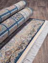 Иранский прямоугольный ковёр 139 DARK BLUE