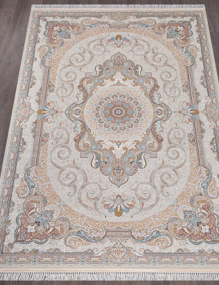 Иранский прямоугольный ковёр 144 CREAM