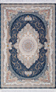 Иранский прямоугольный ковёр 144 DARK BLUE