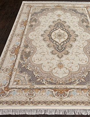Иранский прямоугольный ковёр 224 CREAM