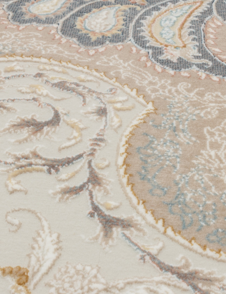 Иранский прямоугольный ковёр 224 CREAM