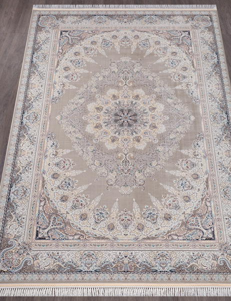 Иранский прямоугольный ковёр 267 LIGHT GRAY