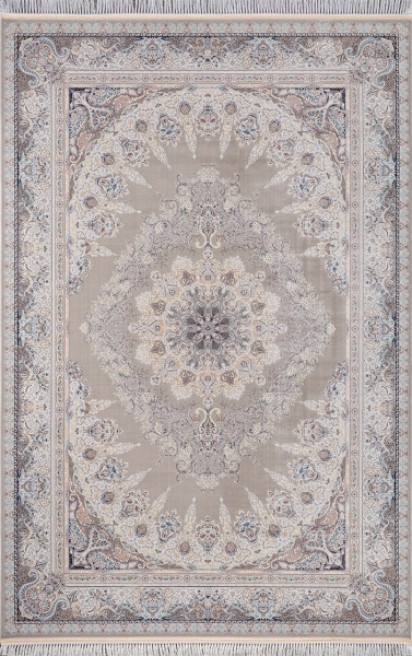 Иранский прямоугольный ковёр 267 LIGHT GRAY