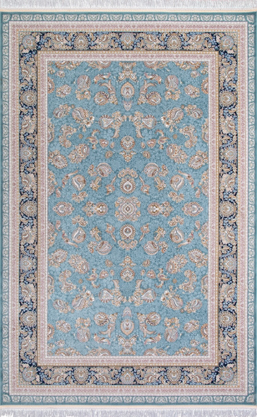 Иранский прямоугольный ковёр G136 BLUE