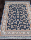 Иранский прямоугольный ковёр G136 DARK BLUE
