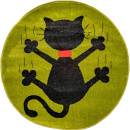 Российский круглый ковёр 20815-22011