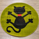 Российский круглый ковёр 20815-22011