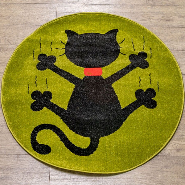 Российский круглый ковёр 20815-22011