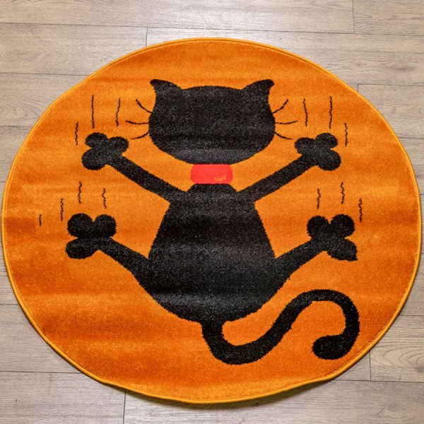 Российский круглый ковёр 20815-22077