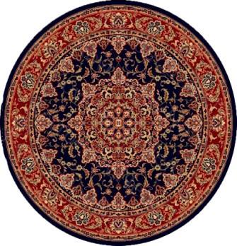 Молдавский круглый ковёр 207 Isfahan 4146