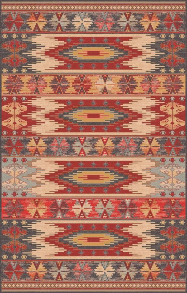 Молдавский прямоугольный ковёр 586 Basarab 63236