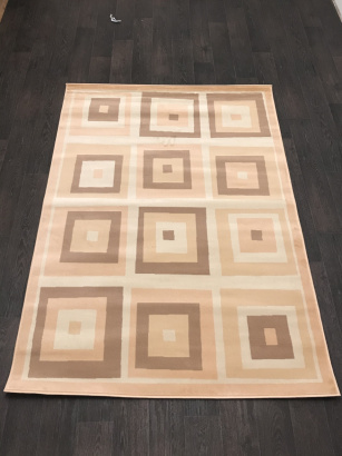 Российский прямоугольный ковёр VR02 BEIGE