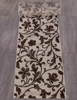 Российская прямоугольная дорожка d184 BEIGE