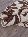 Российский овальный ковёр d184 BEIGE