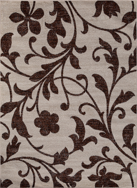 Российский прямоугольный ковёр d184 BEIGE