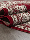 Российский овальный ковёр d285 RED