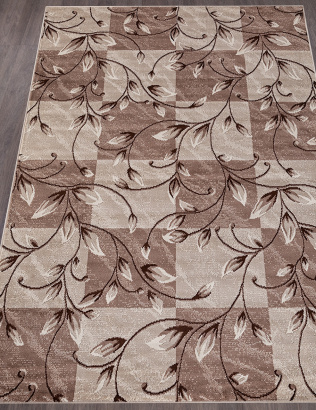 Российский прямоугольный ковёр D480 BEIGE