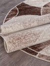 Российский овальный ковёр D498 BEIGE