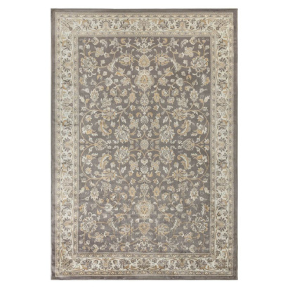 Бельгийский прямоугольный ковёр  1655 724 BROWN