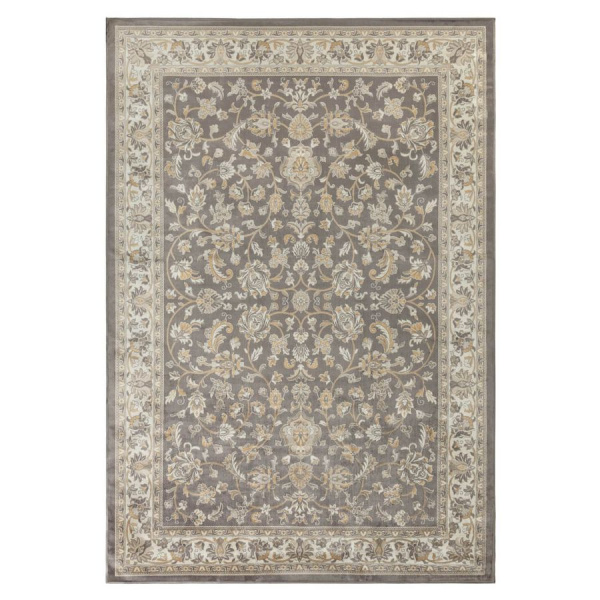 Бельгийский прямоугольный ковёр  1655 724 BROWN