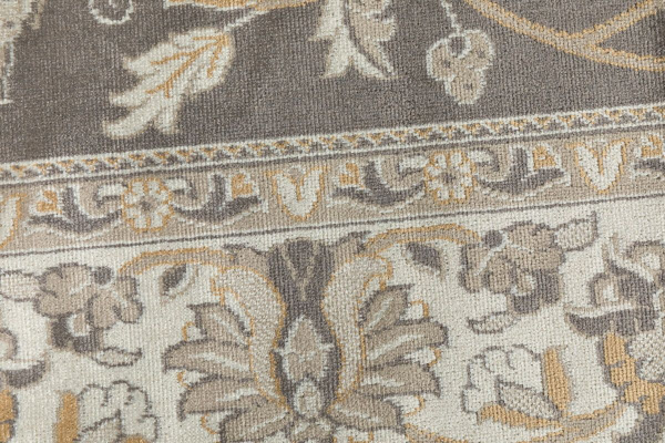 Бельгийский прямоугольный ковёр  1655 724 BROWN