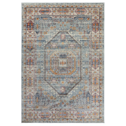 Турецкий прямоугольный ковёр  5357C BLUE/BLUE