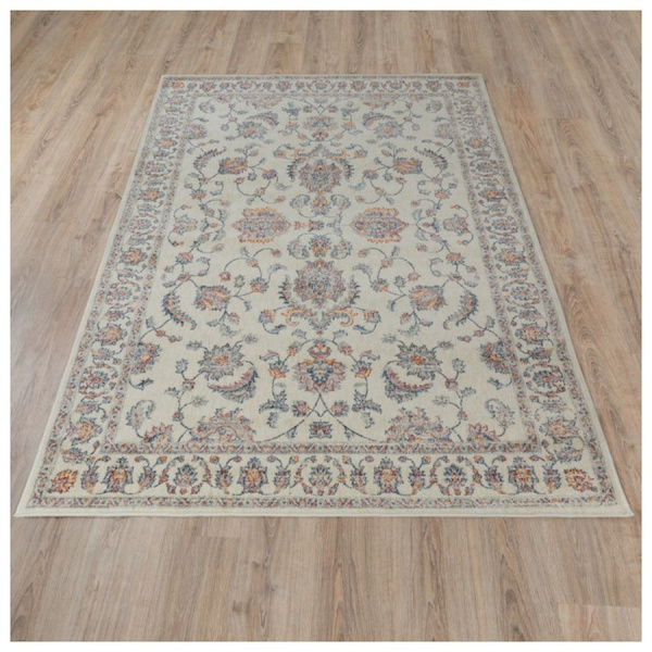 Турецкий прямоугольный ковёр  6213A CREAM/CREAM