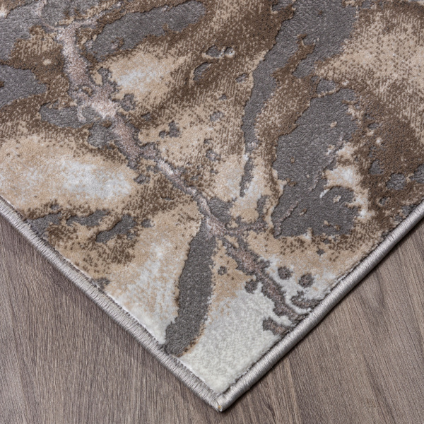Российский прямоугольный ковёр 2370 GRAY-BEIGE