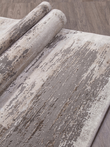 Российский прямоугольный ковёр 3271 GRAY-BEIGE