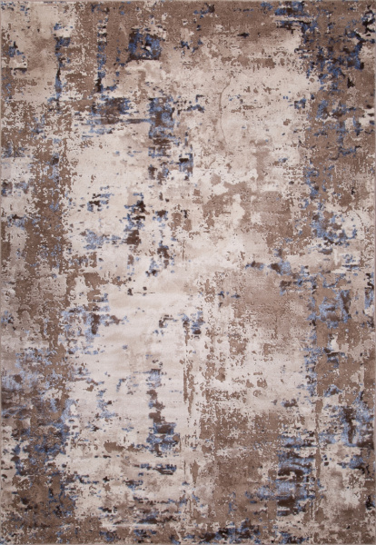 Российский прямоугольный ковёр 3319 BEIGE-BLUE