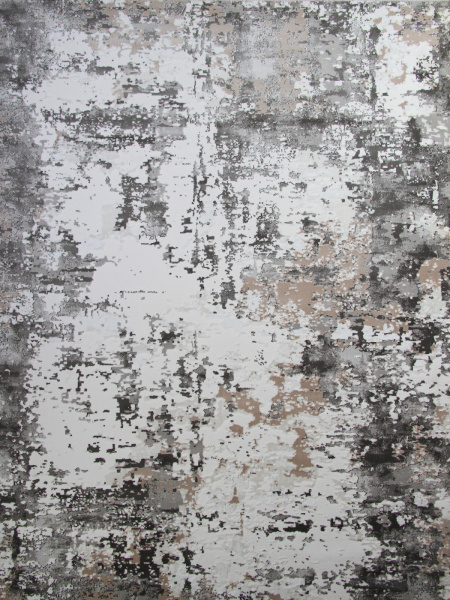 Российский прямоугольный ковёр 3319 GRAY