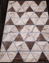 Российский прямоугольный ковёр 3372 BEIGE-BLUE