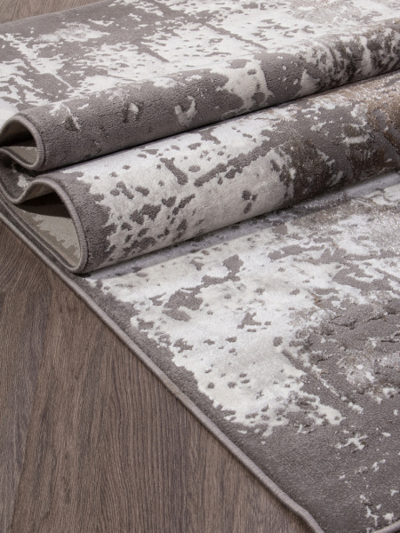 Российский прямоугольный ковёр 3433 GRAY-BEIGE 1