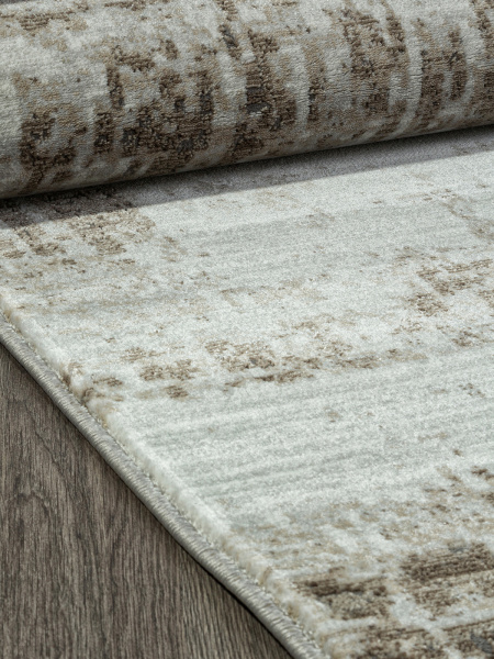 Ковровая дорожка F237 GRAY-BEIGE GRAFF