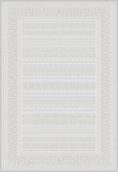 Российский прямоугольный ковёр F239 GRAY