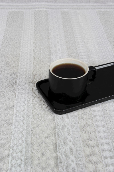 Российский прямоугольный ковёр F239 GRAY