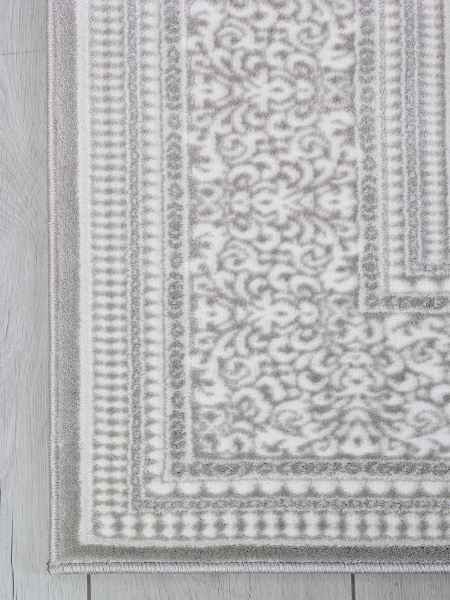 Российский прямоугольный ковёр F239 GRAY