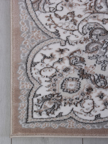 Российский прямоугольный ковёр F648 CREAM