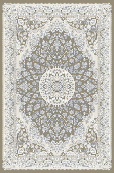 Российский прямоугольный ковёр F651 BEIGE