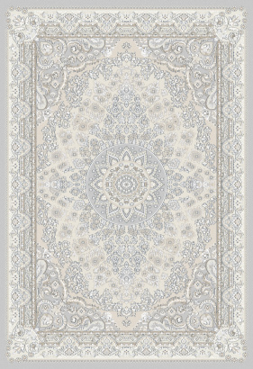 Российский прямоугольный ковёр F651 CREAM