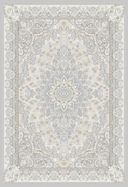 Российский прямоугольный ковёр F651 CREAM
