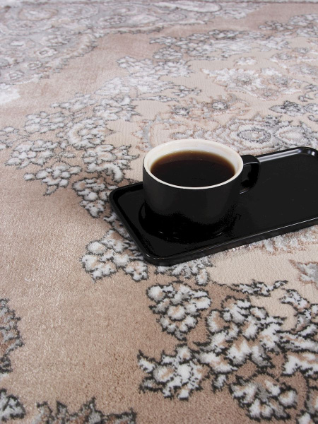 Российский прямоугольный ковёр F651 CREAM