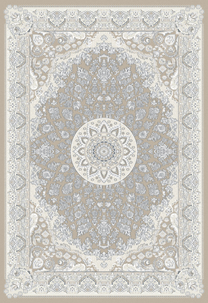 Российский прямоугольный ковёр F651 LIGHT BEIGE